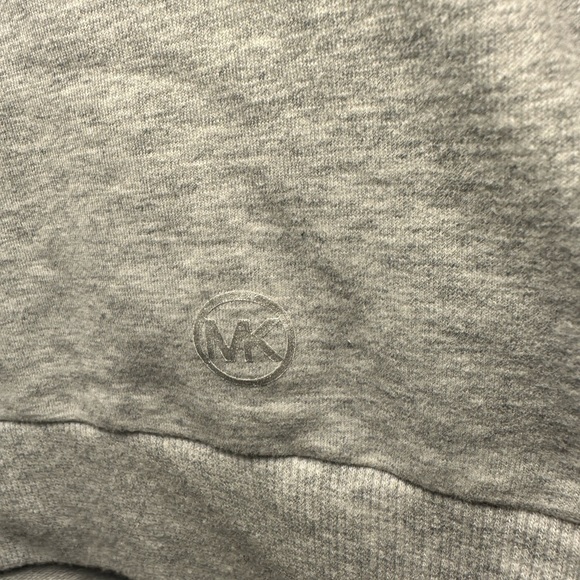 Michael Kors Qaurter Zip up Hoodie Size:Medium Color:Gray (NWOT) - Picture 6 of 7